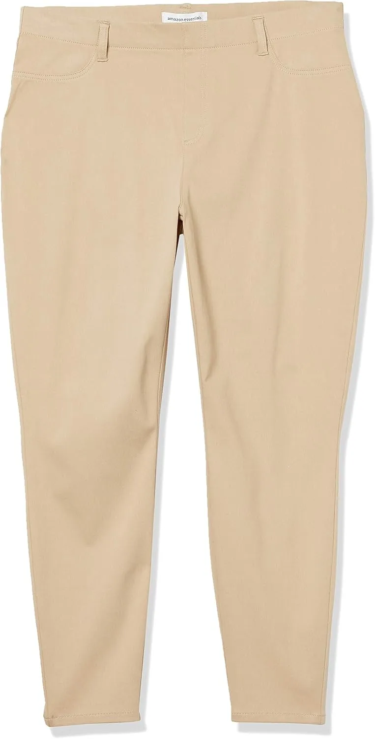 Amazon Essentials Women's Pull-On Stretchy Knit Jegging (Available in Plus Size)
