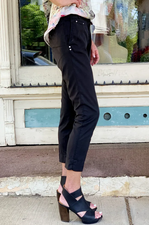 Jacqueline Capri Pants - Black