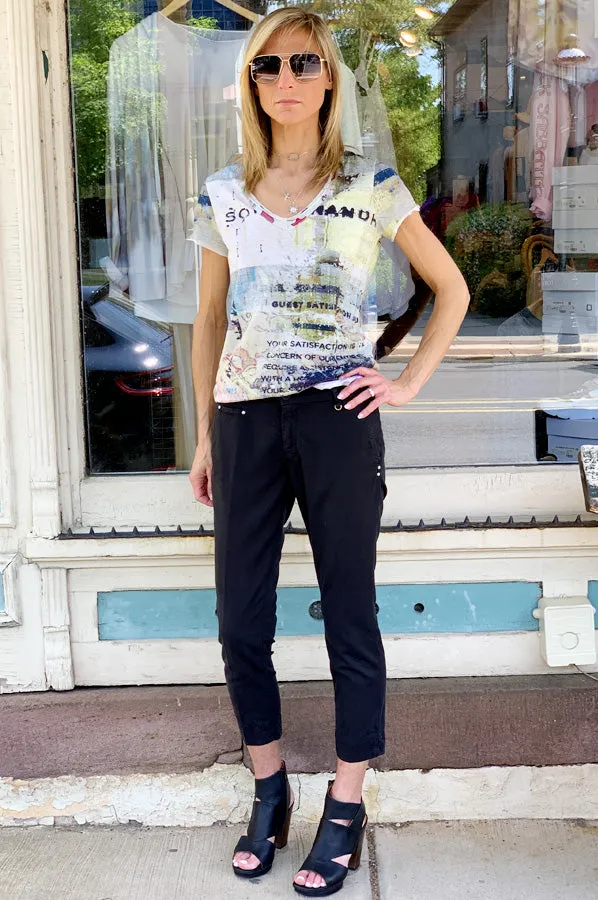 Jacqueline Capri Pants - Black