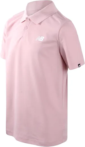 New Balance Boys' Polo T-Shirt - Short Sleeve Dry Fit Shirt for Boys' - Performance Collared Golf Shirt (8-20)