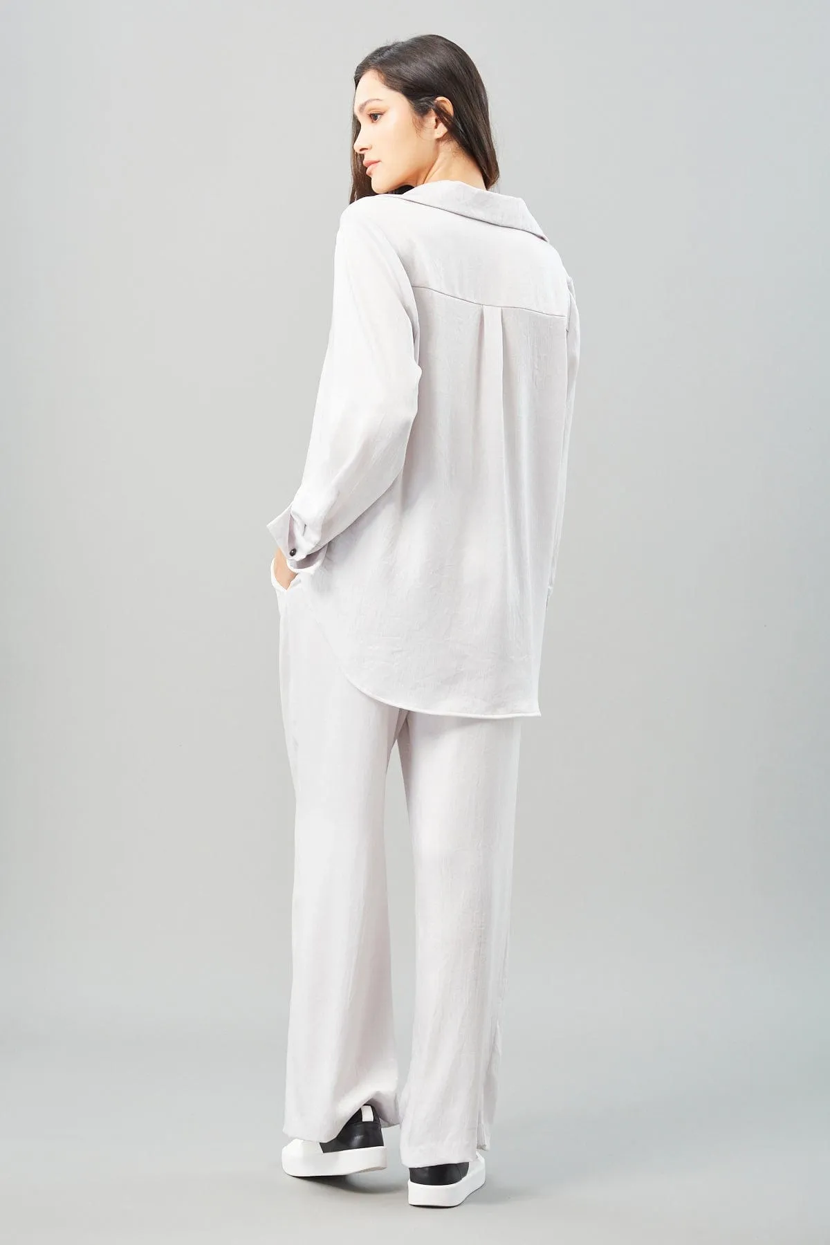 Textured Satin Trouser