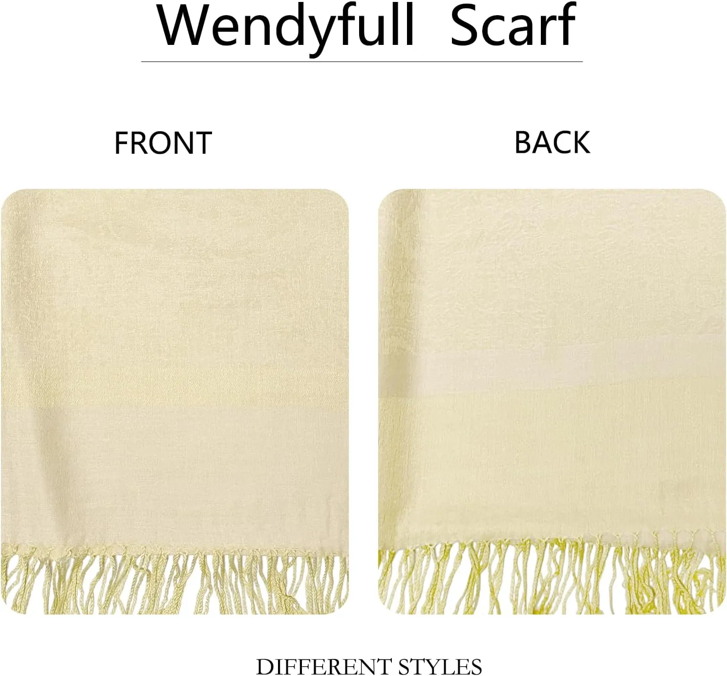 Two Tone Silky Paisley Pashmina Shawl Wraps for Women Jacquard Pashminas Wrap Rave Scarf Soft