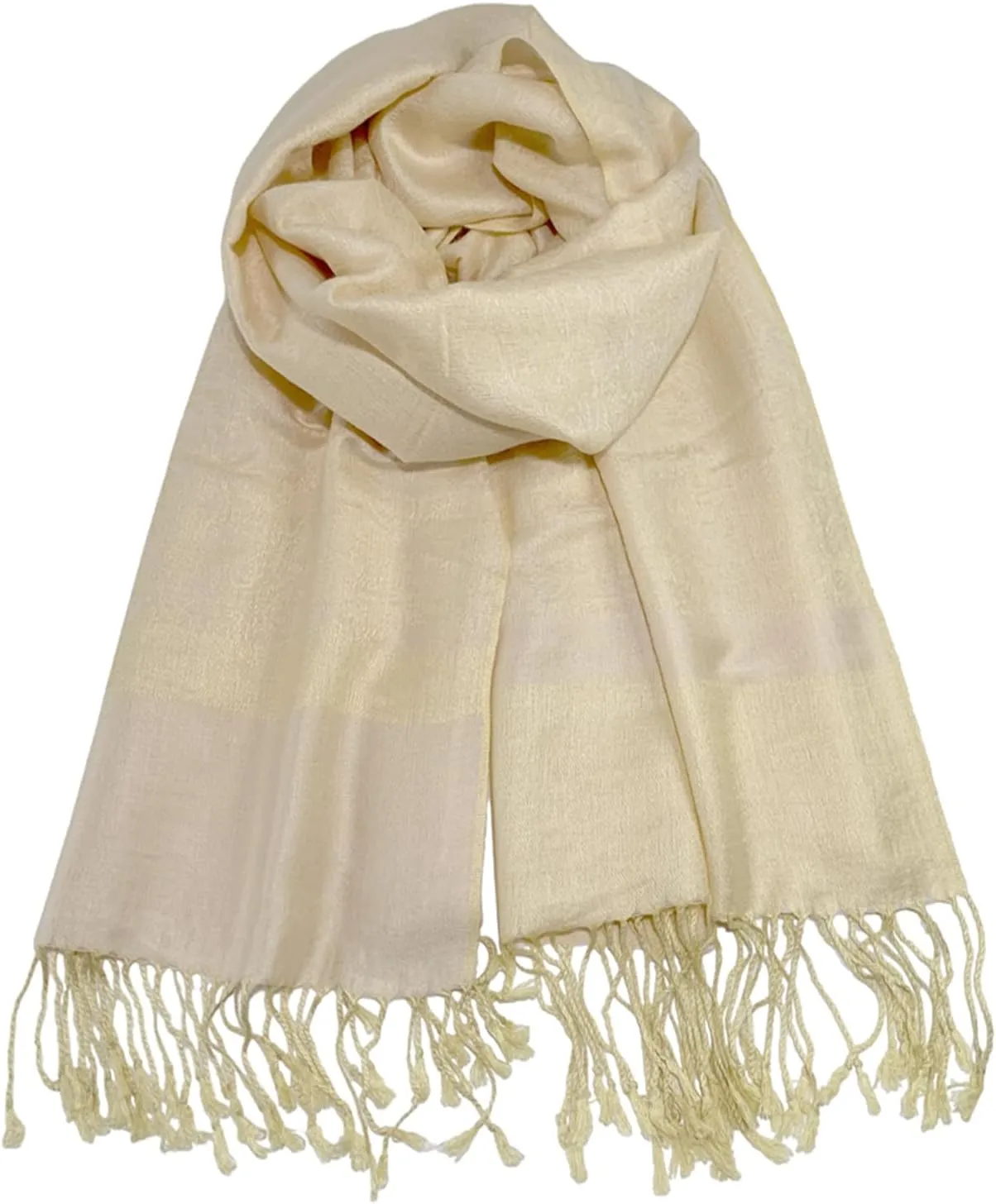 Two Tone Silky Paisley Pashmina Shawl Wraps for Women Jacquard Pashminas Wrap Rave Scarf Soft