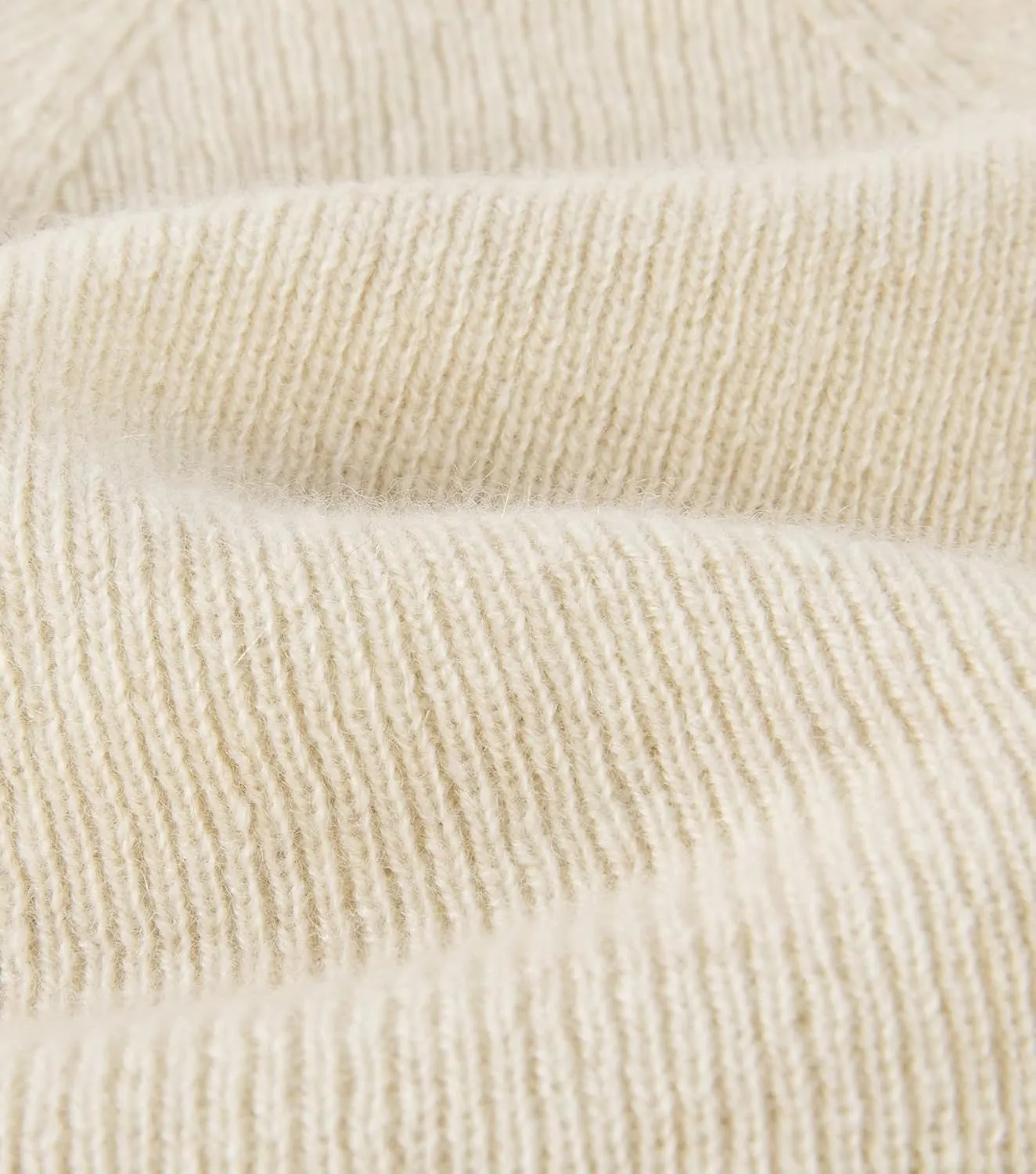Unisex 100% Pure Cashmere Beanie, Ribbed Cuffed Hat Warm Soft with Gift Box for Women and Men