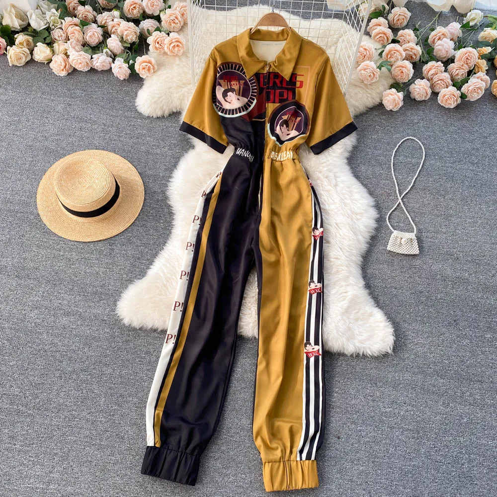 Venus Color Block Jumpsuit