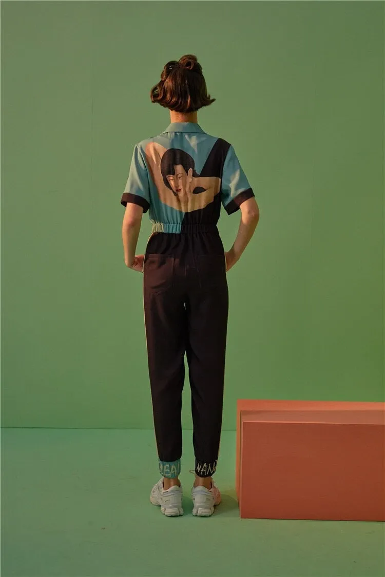 Venus Color Block Jumpsuit