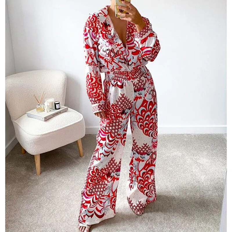Zora Vintage Print Jumpsuit