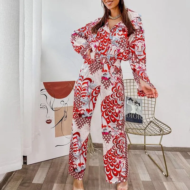 Zora Vintage Print Jumpsuit