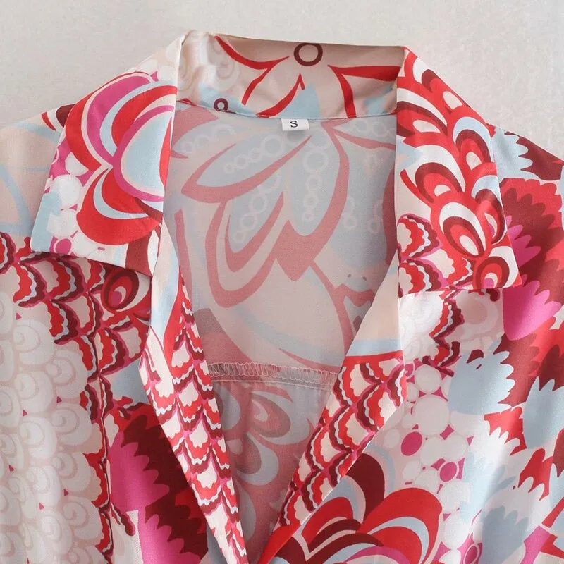 Zora Vintage Print Jumpsuit